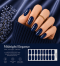 Sorelle Nails – Midnight Elegance Semi Cured Gel Nail Wraps