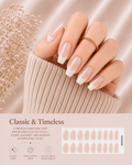 Sorelle Nails – Classic & Timeless French Semi Cured Gel Nail Wraps