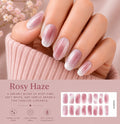 Sorelle Nails – Rosy Haze Semi Cured Gel Nail Wraps