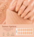 Sorelle Nails – Sunset Apricot Semi Cured Gel Nail Wraps