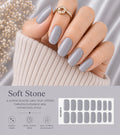 Sorelle Nails – Soft Stone Semi Cured Gel Nail Wraps