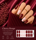 Sorelle Nails – Cherry Rouge Semi Cured Gel Nail Wraps