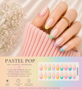 Sorelle Nails – Pastel Pop Semi Cured Gel Nail Wraps