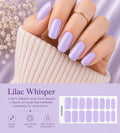 Sorelle Nails – Lilac Whisper Semi Cured Gel Nail Wraps