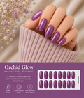Sorelle Nails – Orchid Glow Semi Cured Gel Nail Wraps